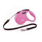 Flexi New Classic Cord flexline M 5 m/20 kg - pink 
