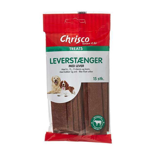 Chrisco Leverstænger, 15 stk./150 g ℮