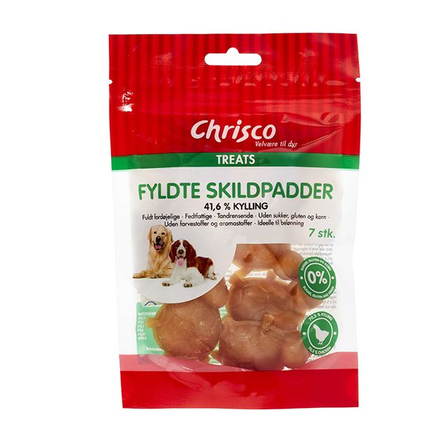 Chrisco Fyldte skildpadder, 7 stk./90 g ℮